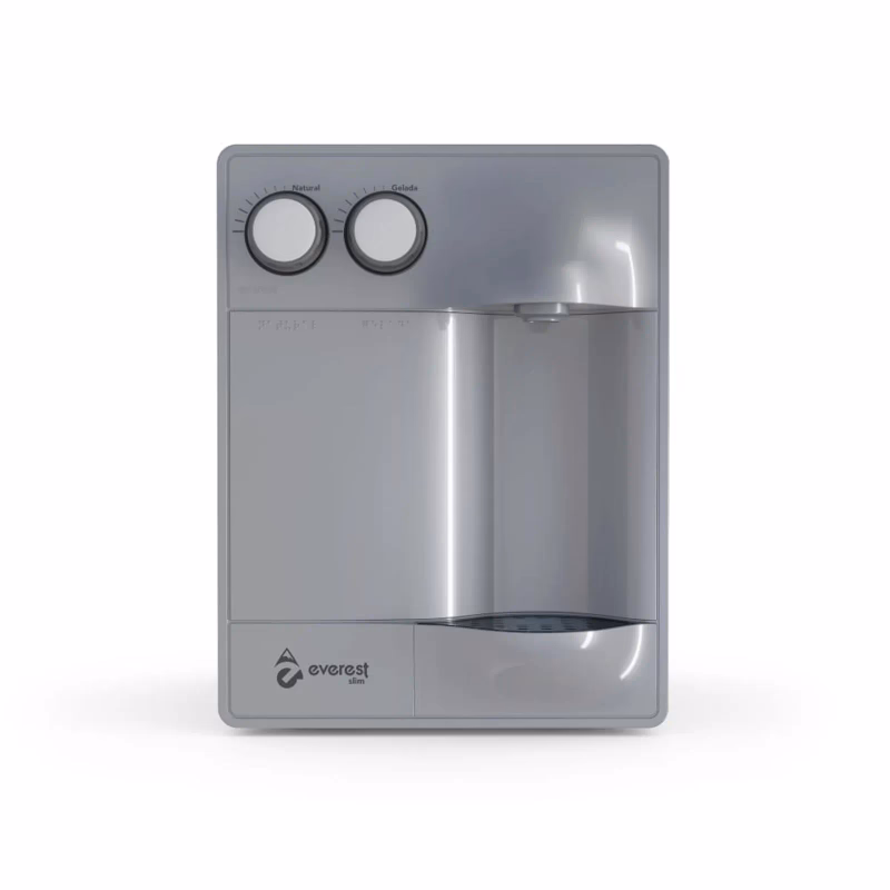 Purificador de Água Everest Slim Prata - União Central