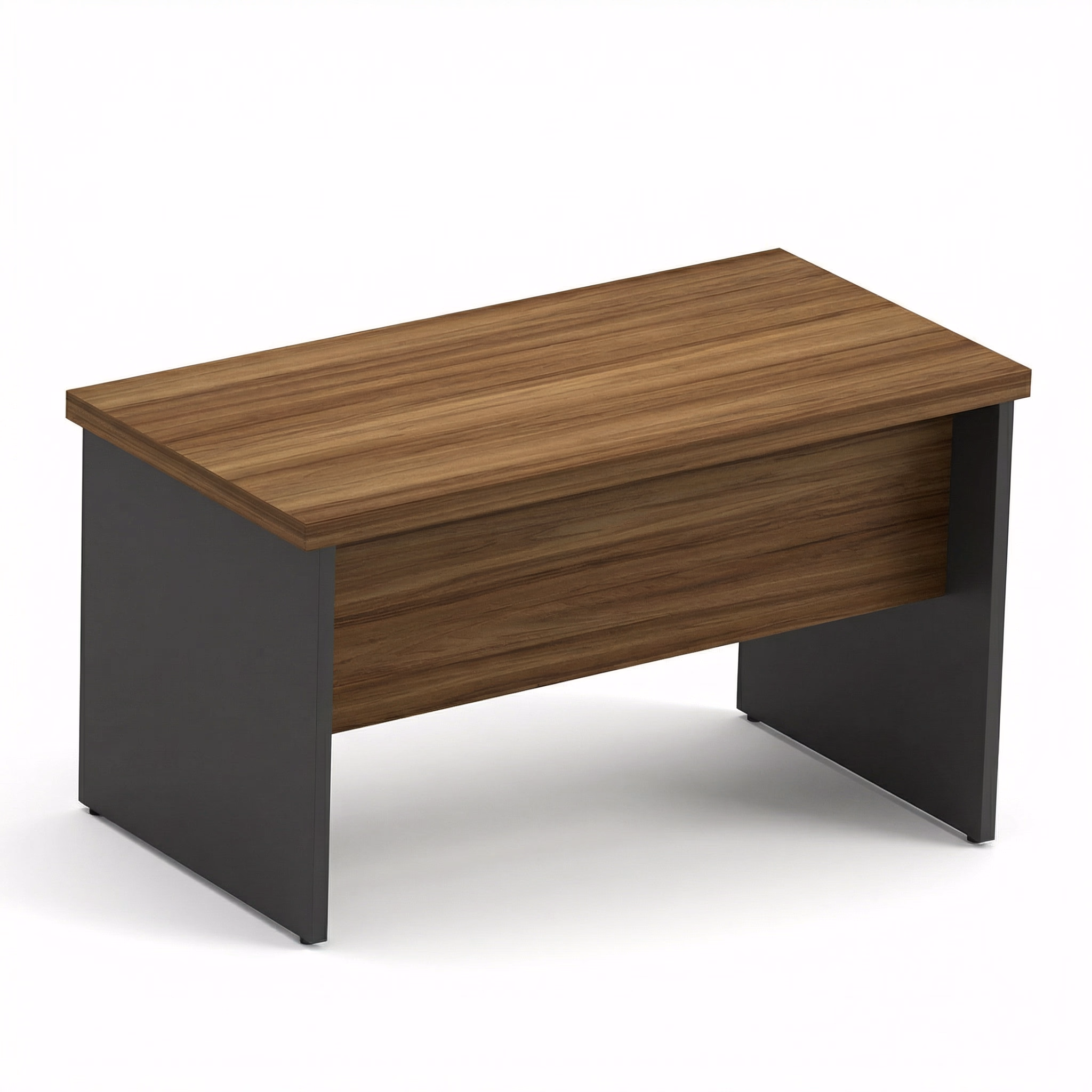 Mesa Pé Painel Nogal com Preto