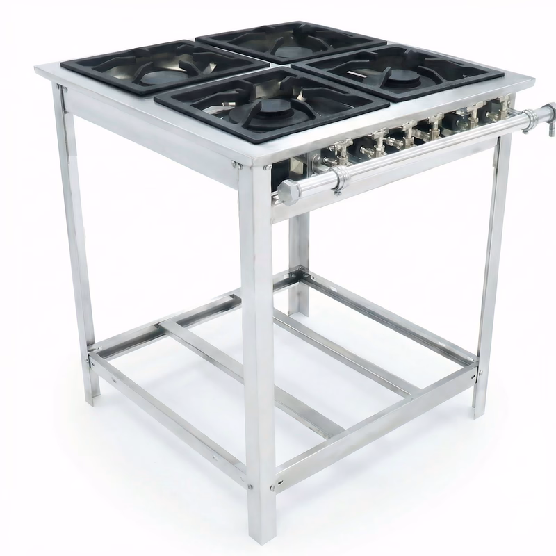 Fogão Venâncio Extra Inox 4 Queimadores (GLP Baixa Pressão)